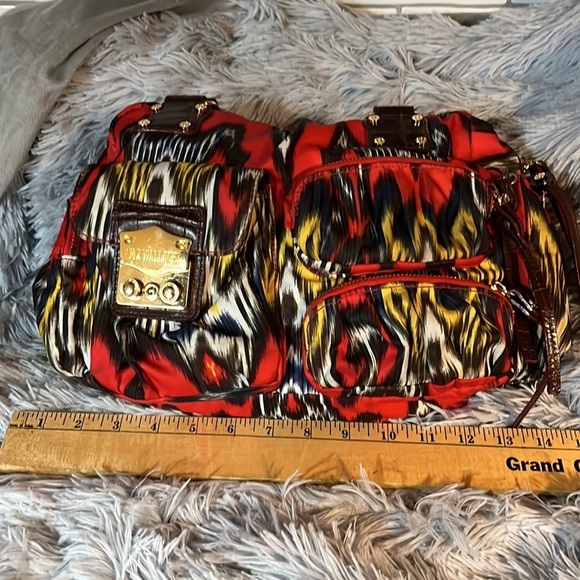MZ Wallace bundle ikat bag with zipper pouch and detailed crossbody strap - Picture 15 of 16